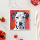 Dalmatian | Dog Painting Pet Watercolor Servet (Insitu)