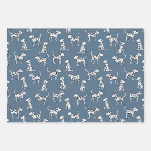 Dalmatian Dog Pattern Inpakpapier Vel (Voorkant 3)