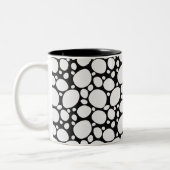 Dalmatian Dog Pattern Tweekleurige Koffiemok (Links)