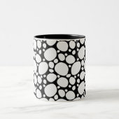 Dalmatian Dog Pattern Tweekleurige Koffiemok (Center)