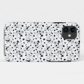 Dalmatian Dog Paw met spots Case-Mate iPhone Case (Achterkant (horizontaal))