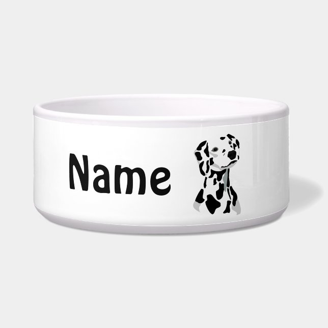 Dalmatian Dog Pet Bowl Voerbakje (Voorkant)
