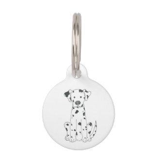 Dalmatian Dog Pet ID Tag Huisdierpenning