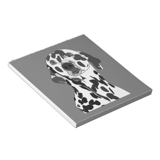 Dalmatian Dog Pet Notitieblok (Schuin)