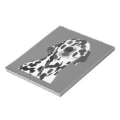 Dalmatian Dog Pet Notitieblok (Linkerzijde)