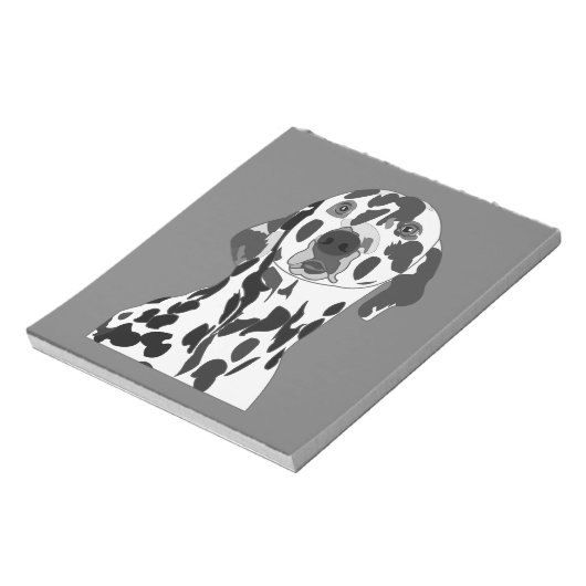 Dalmatian Dog Pet Notitieblok (Linkerzijde)