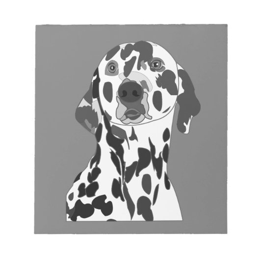 Dalmatian Dog Pet Notitieblok (Voorkant)
