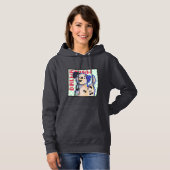 Dalmatian Dog, Pixel Art, Pixelart  Hoodie (Voorkant volledig)