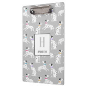 Dalmatian Dog Polka Dot Animal Waterverf Kinder Klembord (Links)