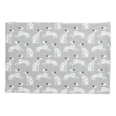Dalmatian Dog Polka Dot Animal Waterverf Kinder Kussensloop (Achterkant)