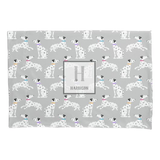 Dalmatian Dog Polka Dot Animal Waterverf Kinder Kussensloop (Voorkant)