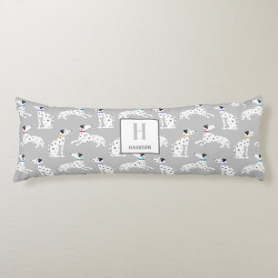 Dalmatian Dog Polka Dot Animal Waterverf Kinder Lichaamskussen