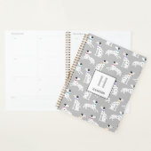 Dalmatian Dog Polka Dot Animal Waterverf Kinder Planner (Display)