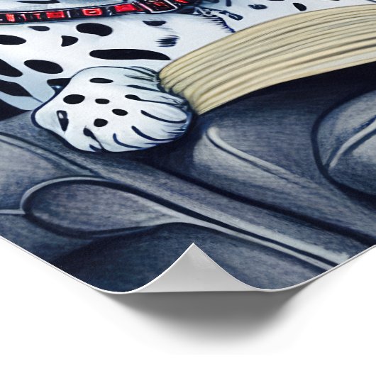 Dalmatian Dog Poster (Hoek)