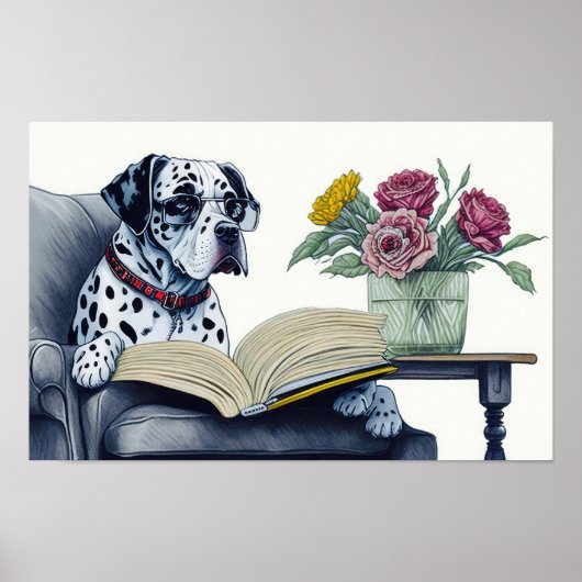 Dalmatian Dog Poster (Voorkant)