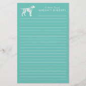 Dalmatian Dog Puppy Briefpapier (Voorkant)