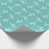 Dalmatian Dog Puppy Cadeaupapier (Hoek)