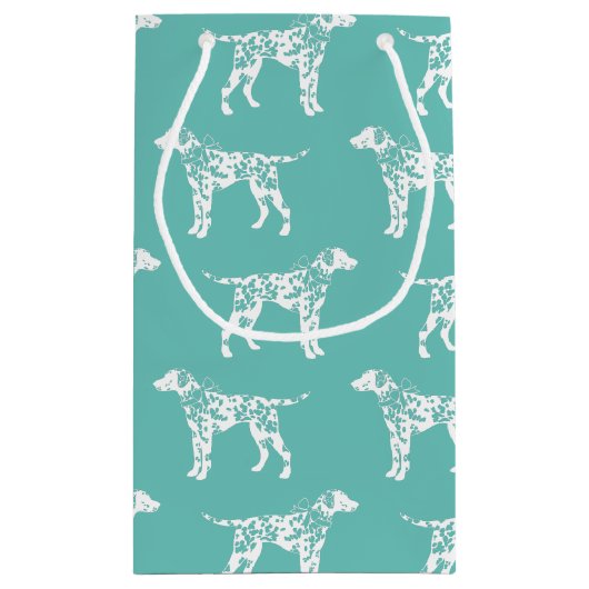 Dalmatian Dog Puppy Klein Cadeauzakje (Achterkant)