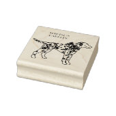 Dalmatian Dog Puppy Rubberstempel (Stempel)