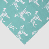 Dalmatian Dog Puppy Tissuepapier (Detail)