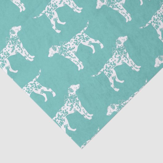 Dalmatian Dog Puppy Tissuepapier (Detail)