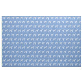 Dalmatian Dog Silhouette Light Blue Stof (Fat Quarter)