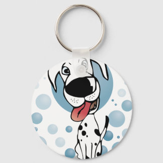 Dalmatian dog sleutelhanger