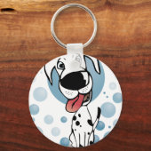 Dalmatian dog sleutelhanger (Voorkant)