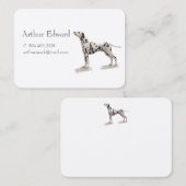 Dalmatian Dog Social Calling Cards Contactkaartje (Voorkant / Achterkant)
