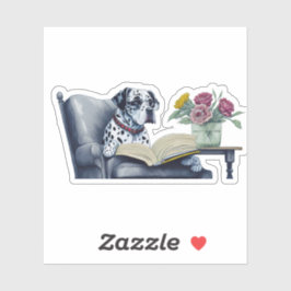 Dalmatian Dog Sticker