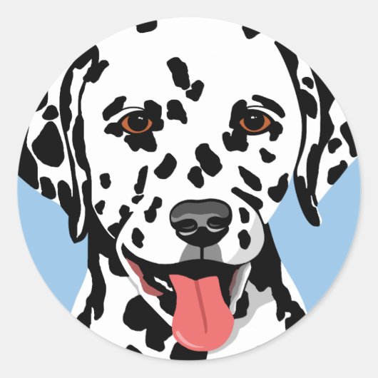 Dalmatian Dog Stickers (Voorkant)