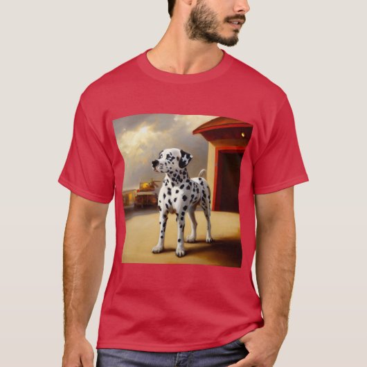 Dalmatian Dog T-shirt (Voorkant)