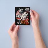 Dalmatian Dog Tattoo| DALMATIAN CANVAS | Gift Flyer (Hand)