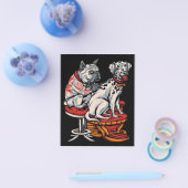 Dalmatian Dog Tattoo| DALMATIAN CANVAS | Gift Flyer (Enkel)