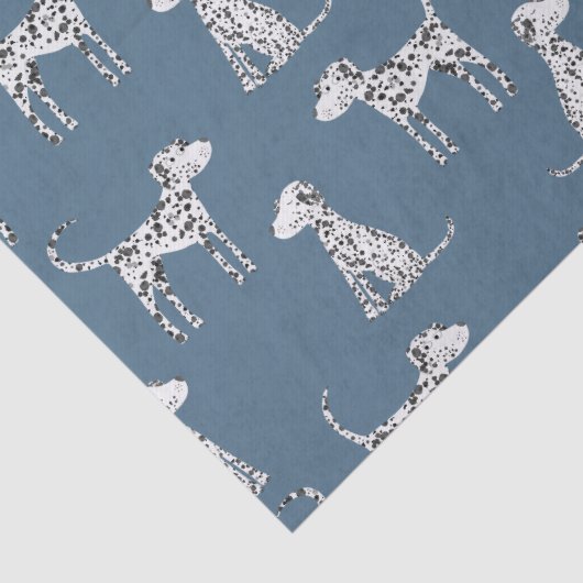 Dalmatian Dog Tissuepapier (Detail)