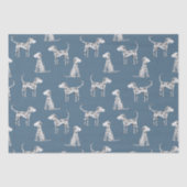 Dalmatian Dog Tissuepapier (Voorkant)