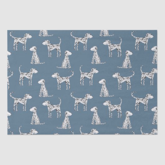 Dalmatian Dog Tissuepapier (Voorkant)