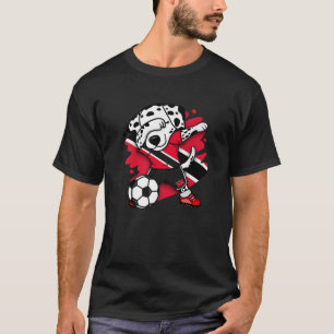 Dalmatian Dog Trinidad en Tobago Soccer F T-shirt