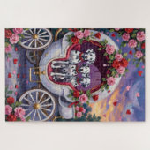 Dalmatian Dog Valentine's Day  Legpuzzel (Horizontaal)