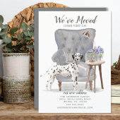 Dalmatian Dog | Verplaatsingsaankondiging Aankondiging