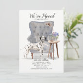 Dalmatian Dog | Verplaatsingsaankondiging Aankondiging (Staand voorkant)