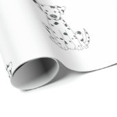 Dalmatian Dog Wrapping Paper Gifts Cadeaupapier (Rol Hoek)