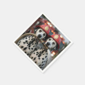 Dalmatian Dogs Holding a Fireman Hose Servet (Hoek)