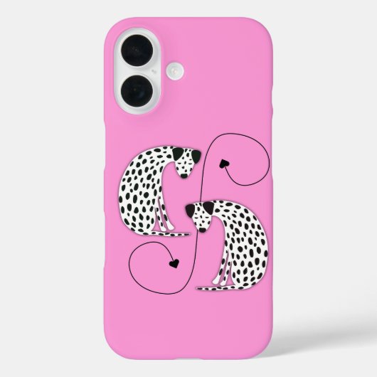 Dalmatian dogs iPhone / iPad case (Achterkant)