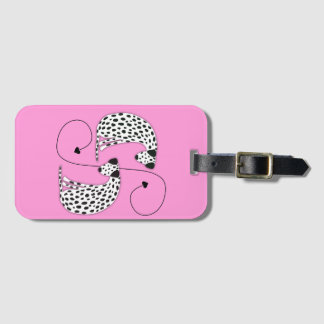 Dalmatian dogs Luggage Tag  Bagagelabel