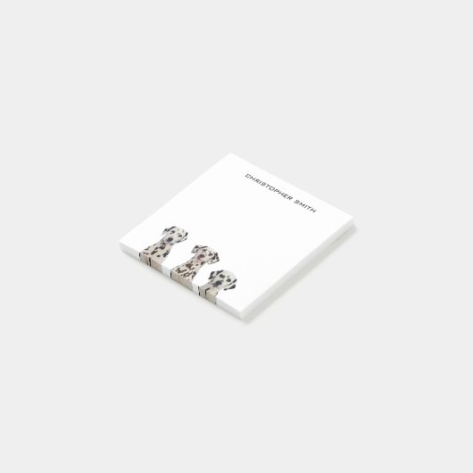 Dalmatian Dogs Post-it® Notes (Schuin)