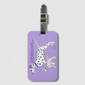 Dalmatian Dreams Bagagelabel (Voorkant (verticaal))