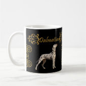 Dalmatian Elegance Koffiemok (Links)