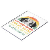 Dalmatian Elke snack die je maakt elk maaltje dat  Notitieboek (Linkerzijde)