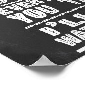 Dalmatian elke snack die je maakt poster (Hoek)